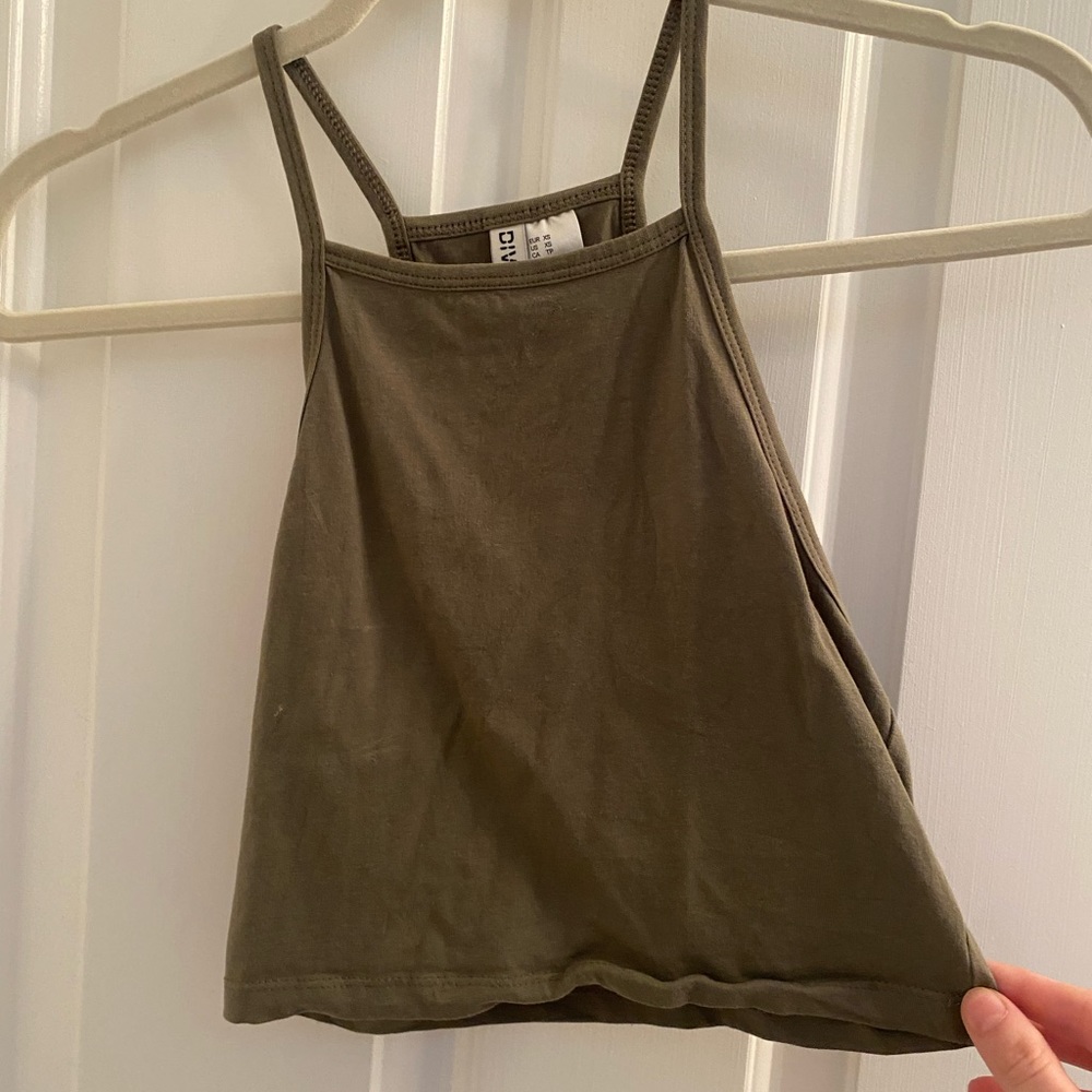Petite Army Green Tank